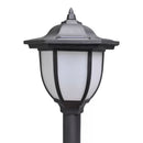 vidaXL 2/4x Chain Fence with Solar Lights Two LED Lamps Two Poles Outdoor Patio