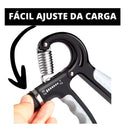 Kit com 2 HandGrip Treiandor Musculação Mao e Flexor De Punho Com Mola Ajustável Antebraço Mãos