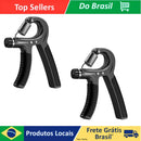 Kit com 2 HandGrip Treiandor Musculação Mao e Flexor De Punho Com Mola Ajustável Antebraço Mãos