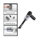 Mini Aspirador de Pó Portátil Recarregável Profissional Sem Fio de Limpeza Automotivo Carro 3 em 1 Sopro Faz Vácuo Potente e..