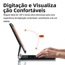 Teclado Mágico Português Bettdow Samsung Galaxy Tab S11/S10/S9/S8/S7 - Touchpad Retroiluminado Suporte Caneta