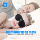 Máscara Dormir 3D Bluetooth Fones Ouvido Sem Fio - Tapa Olhos Música Viagem Confortável