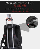 Kingsons mochilas masculinas 15 ''17'' laptop mochila carregador usb mochila anti-roubo para adolescente moda masculina viagem