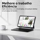 Teclado Mágico Português Bettdow Samsung Galaxy Tab S11/S10/S9/S8/S7 - Touchpad Retroiluminado Suporte Caneta