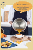 Processador Alimentos Elétrico 5L Aço Inox 304 - Moedor Carne Triturador Vegetal Multifuncional