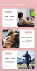 Martelo de Massagem Elétrico - Percussão Profunda Alívio Dor Muscular