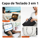 Teclado Mágico Português Bettdow Samsung Galaxy Tab S11/S10/S9/S8/S7 - Touchpad Retroiluminado Suporte Caneta