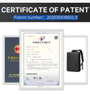 Bange novo negócio mochila masculina anti-roubo saco de computador grande capacidade 14.1 Polegada portátil bagpack masculino elegante à prova dwaterproof água