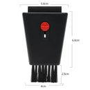 4-1 pçs universal macio limpeza gel teclado ferramentas de limpeza do carro com escova para computador portátil poeira remoção de sujeira mais limpo cola slime