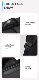 Bange novo negócio mochila masculina anti-roubo saco de computador grande capacidade 14.1 Polegada portátil bagpack masculino elegante à prova dwaterproof água