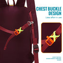 Wrels mochila esportiva de grande capacidade, bolsa de ginástica, à prova d'água, antifurto, mochila de viagem, leve, acampamento ao ar livre, ciclismo