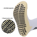 Meias de corrida de poliamida, Meias de futebol de tubo médio, Antiderrapantes pontilhadas, Meias de ciclismo masculinas