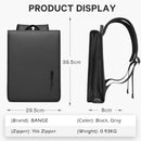 Bange novo negócio mochila masculina anti-roubo saco de computador grande capacidade 14.1 Polegada portátil bagpack masculino elegante à prova dwaterproof água