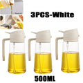 Garrafa Spray de Óleo para Cozinha - Pulverizador de Azeite 200/300/500ml