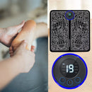 Almofada massageadora elétrica para pés, massagem muscular, treinador de relaxamento para massagem, fitness, esporte ao ar livre, casa, família, relaxamento